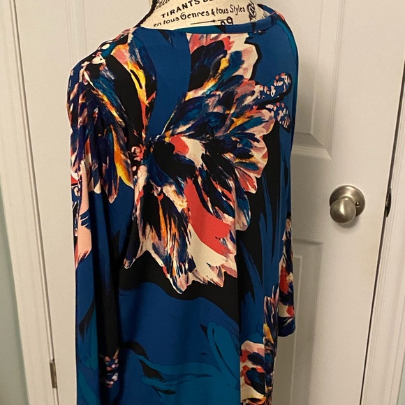 🎈Dana Buchman L Floral  Tunic - Picture 6 of 14